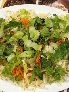 صورة لوصفة سلطة معكرونة