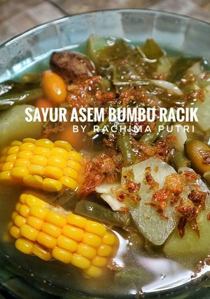Foto resep 4. Sayur asem bumbu racik