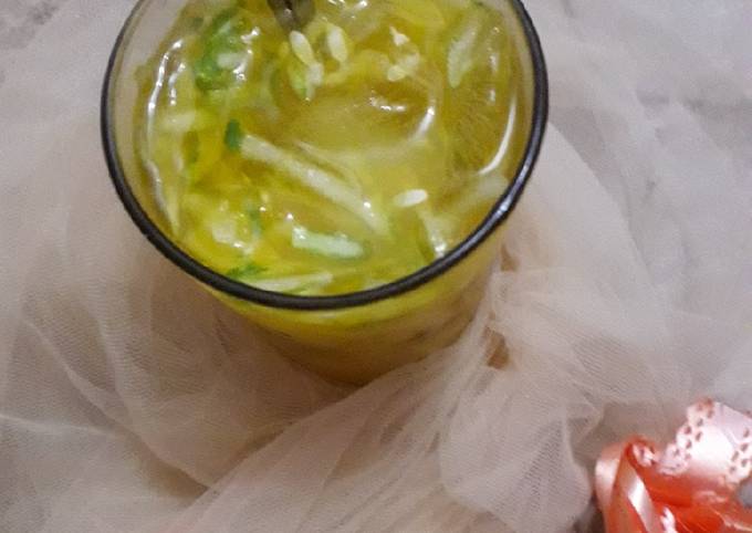 Es serut timun jeruk nata de coco