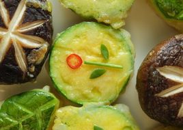 Korean Chuseok Food | Easy Jeon Recipe 3 Ways (Scallop, Zucchini, Shiitake) 🌝💚🍄‍🟫