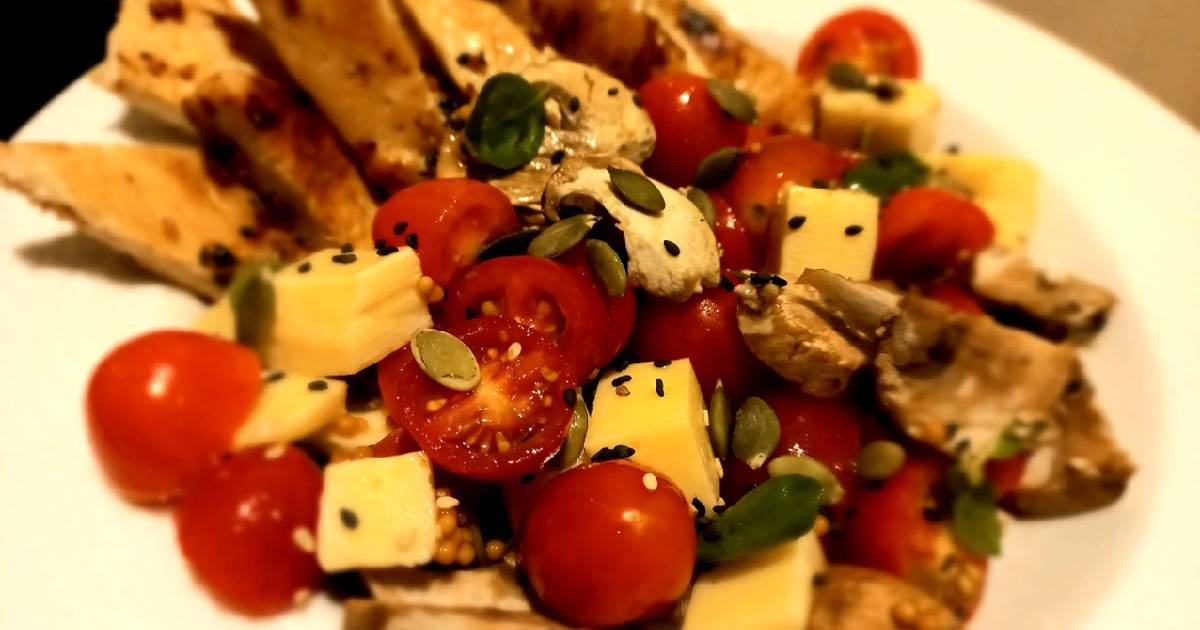 Hongos portobello en ensalada 23 recetas caseras Cookpad