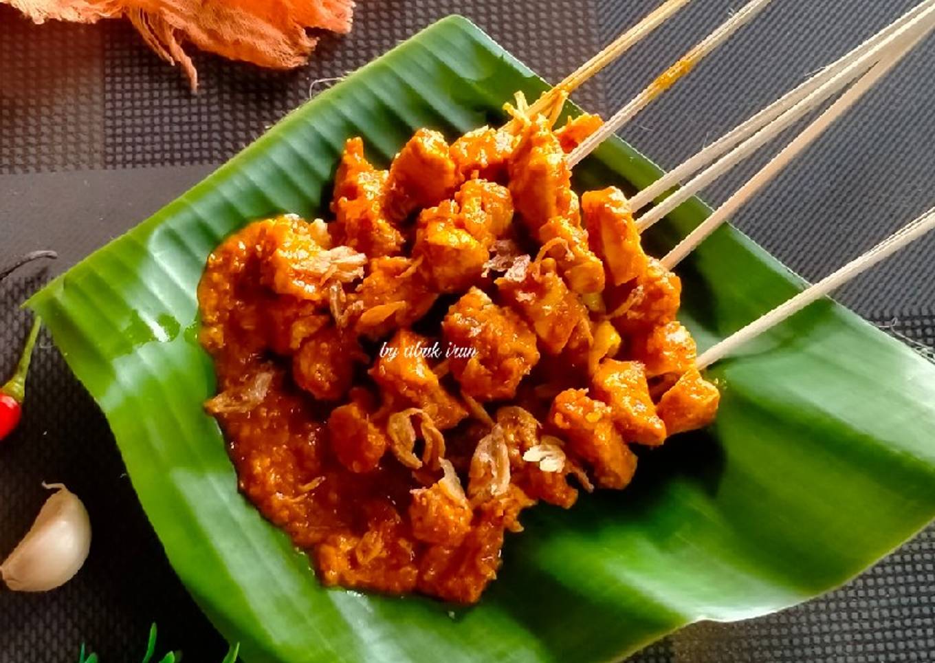 Sate ungkep pedas