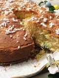 Torta colomba in teglia