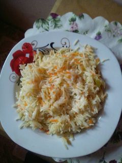 صورة لوصفة رز بالخضار