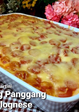 Foto resep Kentang Panggang Keju Bolognese
