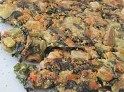 Una foto de tortilla de garbanzos