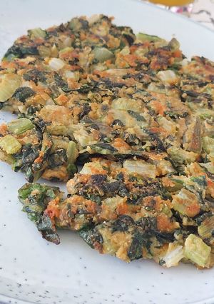 Una foto de Tortilla de Acelga Vegana sin huevo