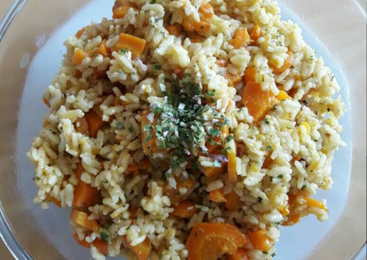 Riz carottes sésame