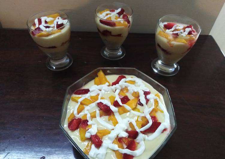 Recipe of Quick Mix fruit delight