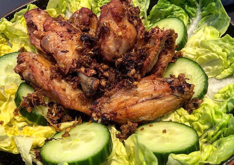 Simple Way to Prepare Homemade Ayam Goreng Ketumbar - Coriander fried chicken