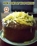Kek Coklat Kopi Keju
