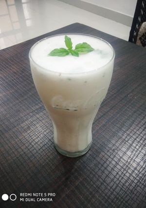 A picture of Masala lassi.