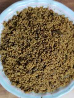 பச்சை பயறு பொடி (leftover moong curry powder) செய்முறை முக்கிய புகைப்படம்