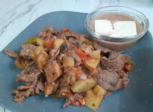 Una foto de Bistec ranchero