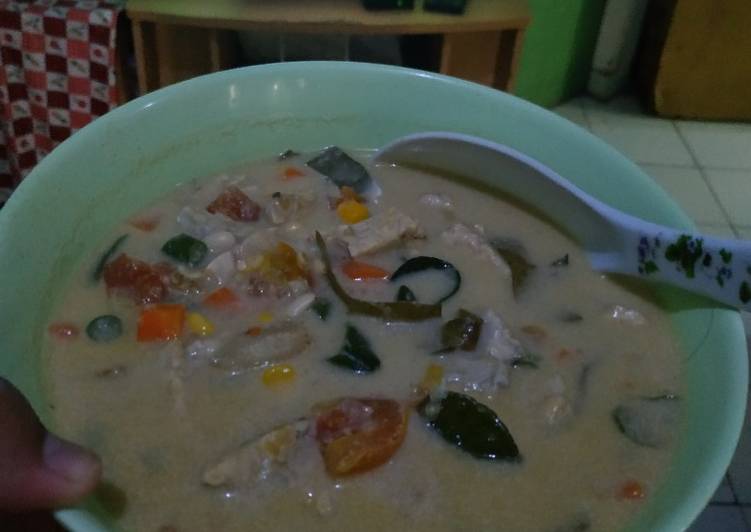 Resep Sayur tempe santan yang Lezat