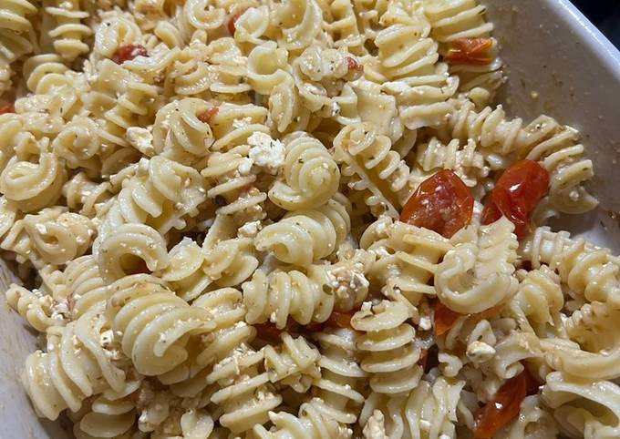 Pate Feta Tomate Four Baked Tomato And Feta 12 Pâte fêta tomate ???? de Les recettes de zina - Cookpad