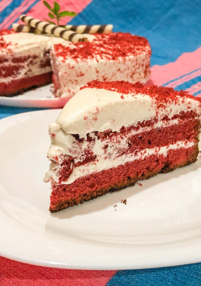 Una foto de Red Velvet Cake