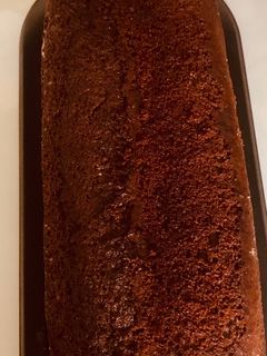 Una foto de Bizcocho de yogur y chocolate