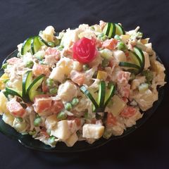 A picture of Russian Chicken Salad 🥗.