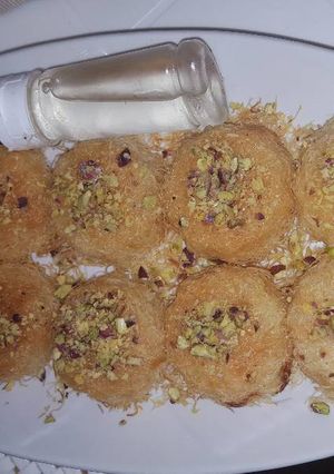 صورة لوصفة كب كيك كنافه