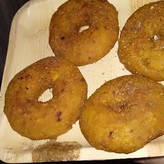 A picture of Spicy Rice Dounat 🍩🍩🍩.