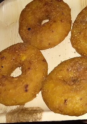 A picture of Spicy Rice Dounat 🍩🍩🍩.