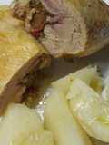 Muslo de pollo relleno