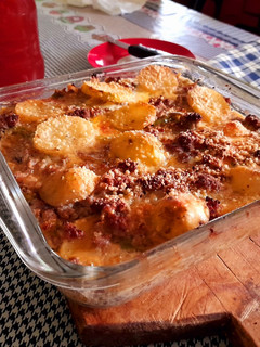 Una foto de Papas al horno