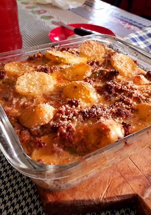 Una foto de Papas al horno