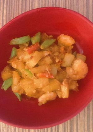 Foto resep Sambal Goreng Kentang Buncis Udang