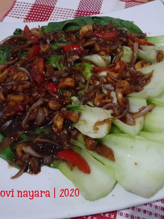 Foto resep Tumis Jamur Pokcoy