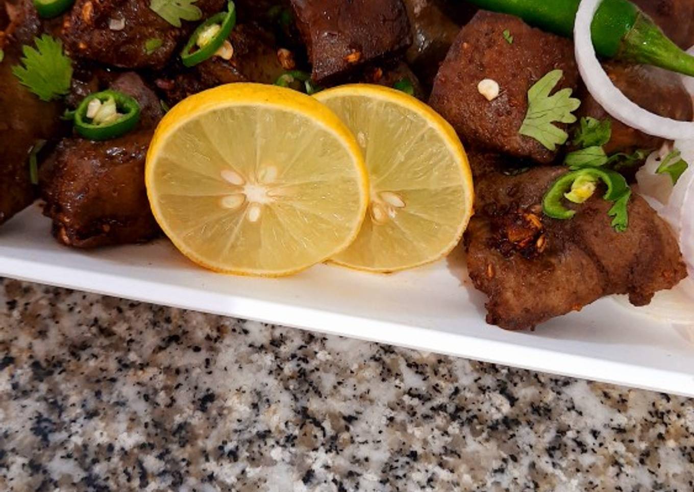 Mutton Liver Roast