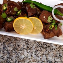 A picture of Mutton Liver Roast.