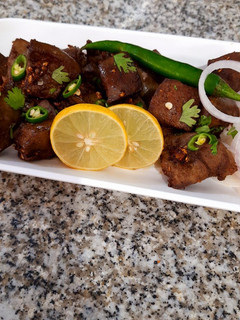 A picture of Mutton Liver Roast.