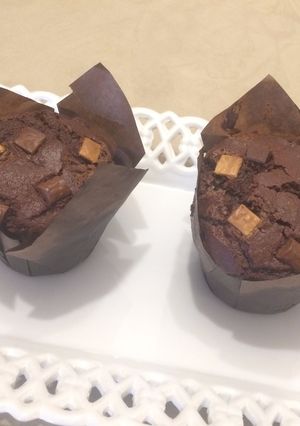 Una foto de Muffins de chocolate