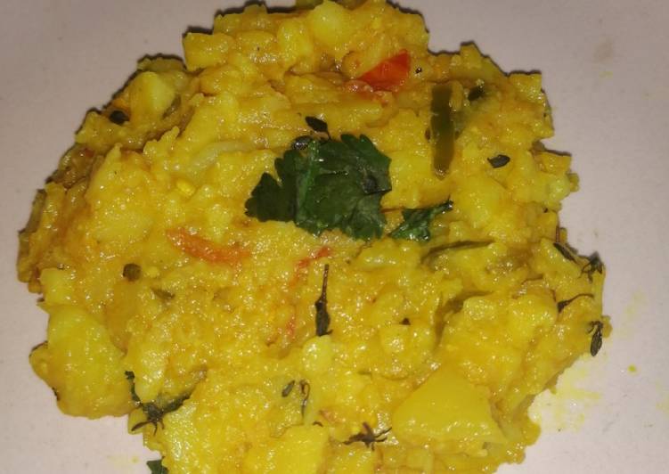 Recipe of Homemade Potato Curry Samoosa Filling