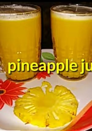 પાઈનેપલ જુઈસ (Pineapple juice Recipe in Gujarati) રેસીપી મુખ્ય ફોટો