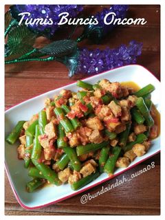 Foto resep Tumis Buncis Oncom