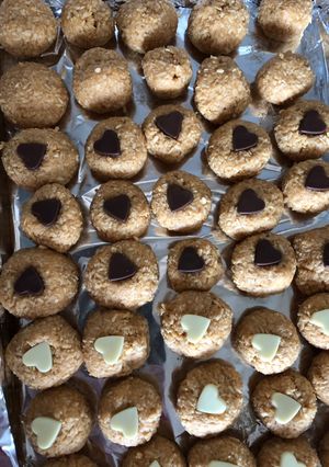A picture of Caramelised Coconut Ice Yummies.