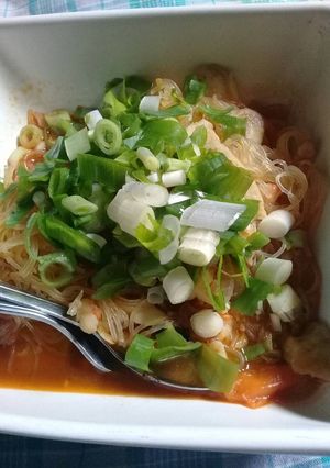 Foto resep Bihun jagung bumbu seblak