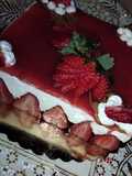 تشيز كيك الفراولة 🍓🍓