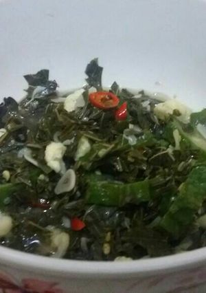 Foto resep Tumis Daun Singkong