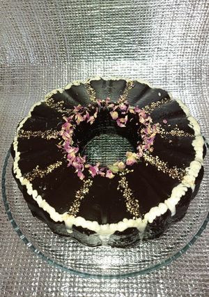 عکسی از دستور کیک شکلاتی خیس کافی شاپی