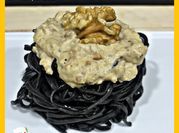 Una foto de salsa para los tagliatelle