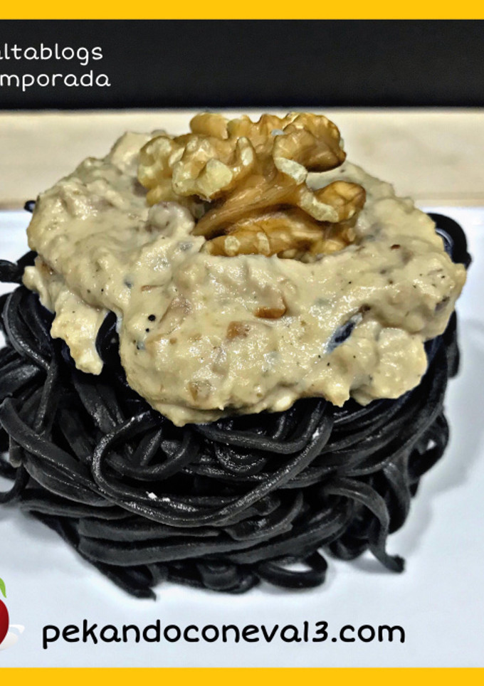 Una foto de Pasta al roquefort