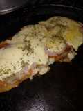 Milanesa napolitana a la plancha.!
