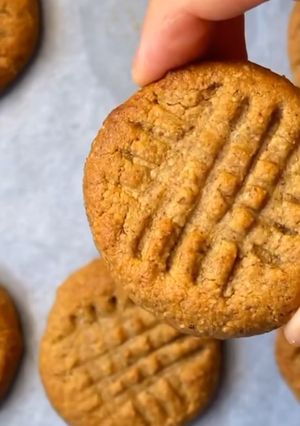 3-összetevőből mandulás keksz 🍪 recept fotója