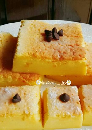 Foto resep Japanese Shouffle Cheesecake 3 bahan