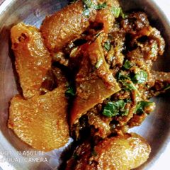A picture of Peppered Ponmo.