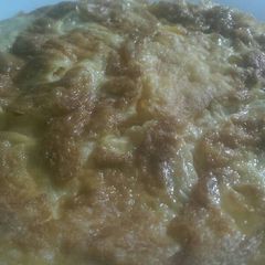 A picture of Pan fried eggs.